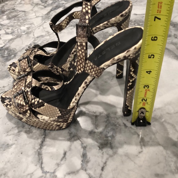 Belstaff Python platform sandal - Picture 6 of 6